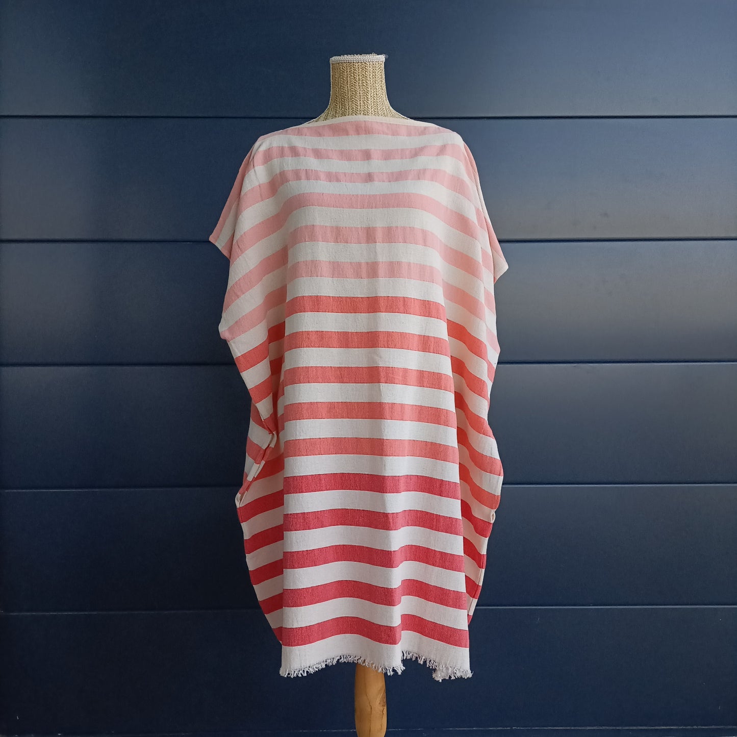 Poncho de Plage "Groseille"