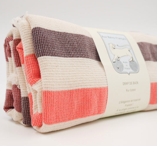 Drap de Plage "Bonjour"