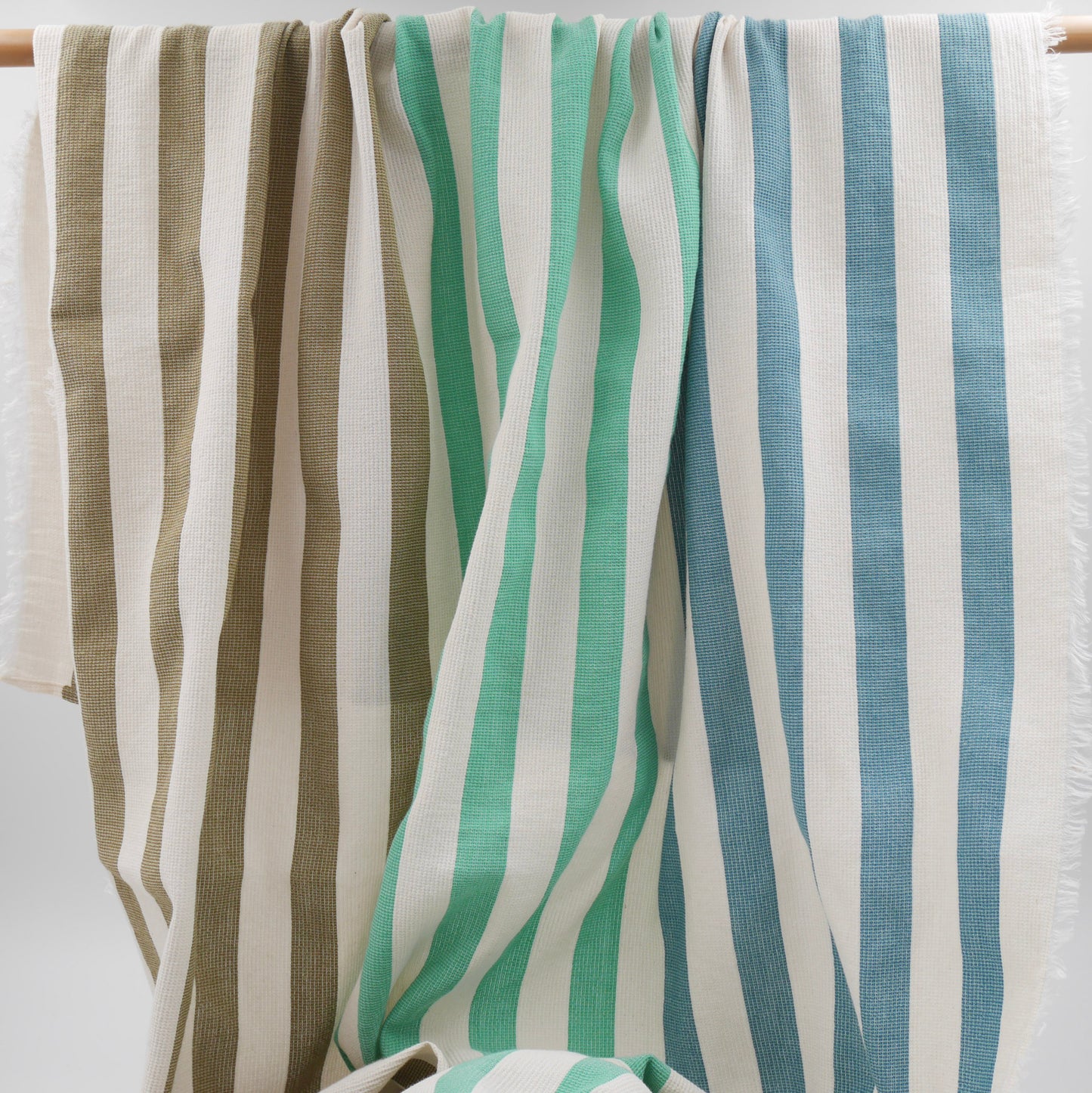 Drap-Serviette de Bain Rayé