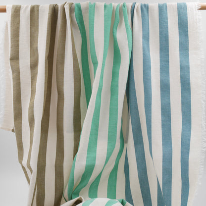 Drap-Serviette de Bain Rayé