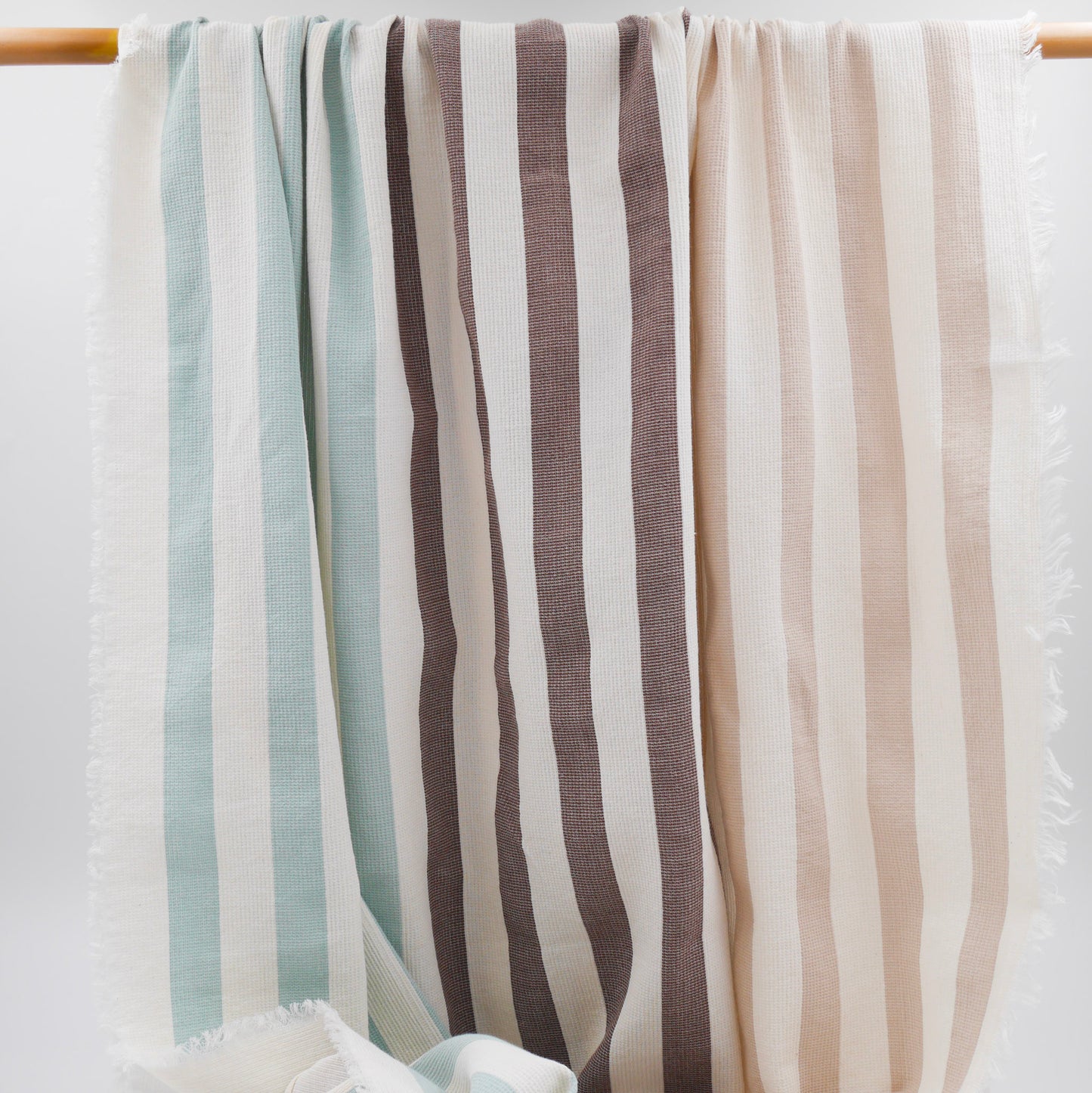 Drap-Serviette de Bain Rayé