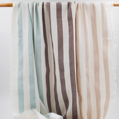 Drap-Serviette de Bain Rayé