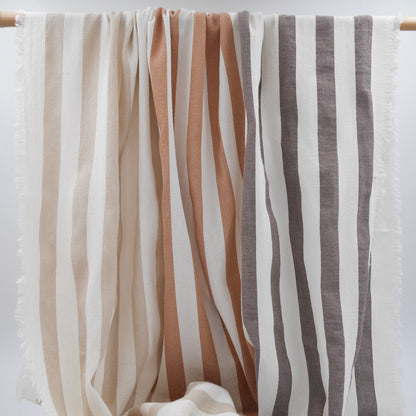 Drap-Serviette de Bain Rayé