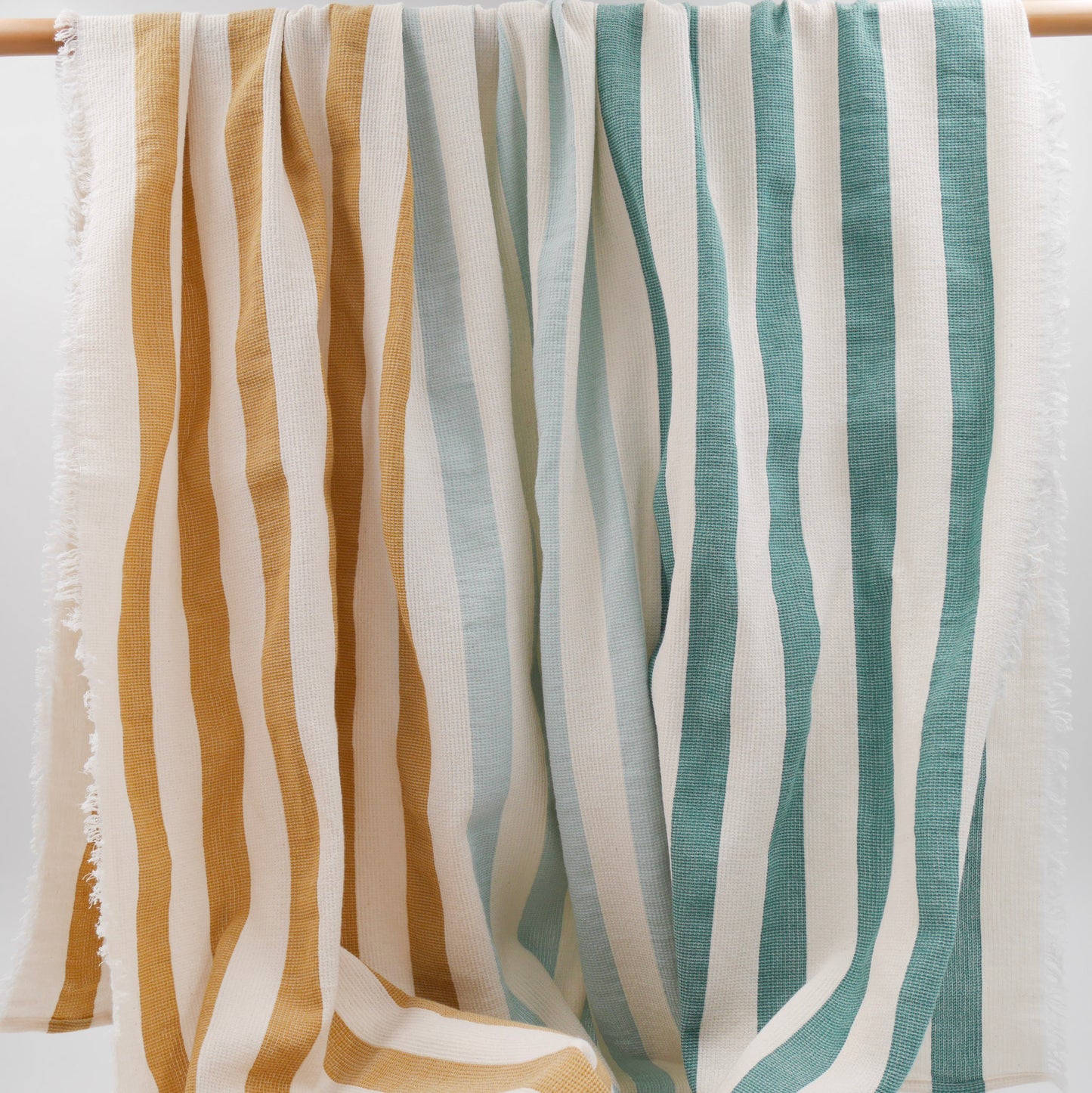 Drap-Serviette de Bain Rayé