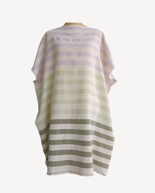 Poncho de Plage "Sauge"