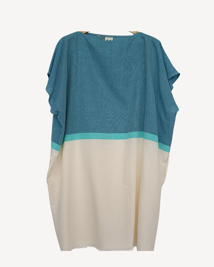 Poncho de Plage Rayé