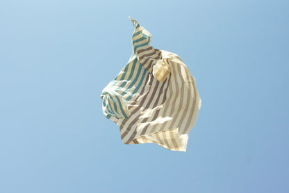 Drap-Serviette de Bain Rayé